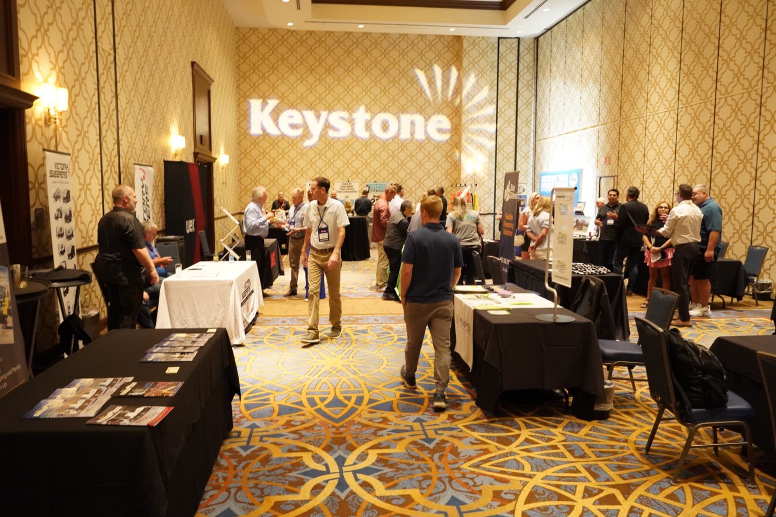 Exhibitors at Sweeper Summit